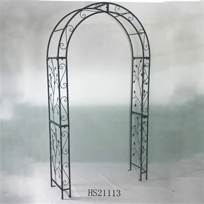 Bwa Gardd Metel Crwn